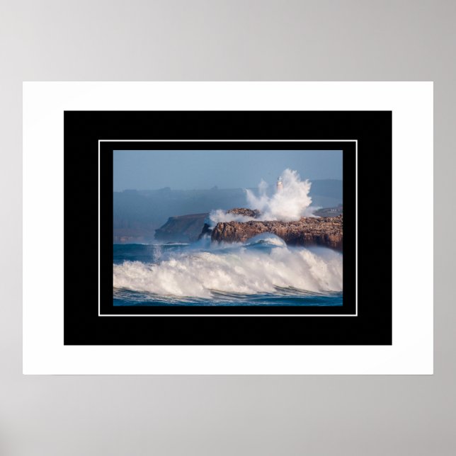 Poster Beach Scene (Front)