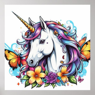 Poster - Beautiful Unicorn