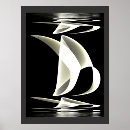 Poster Black & White Style Reflection 2