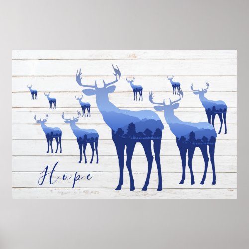 Poster_Blue Deer_Hope Poster