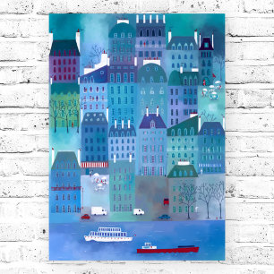 Póster Blues de París