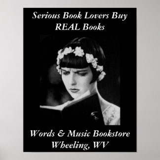 poster book lovers bookstore wheeling WV.