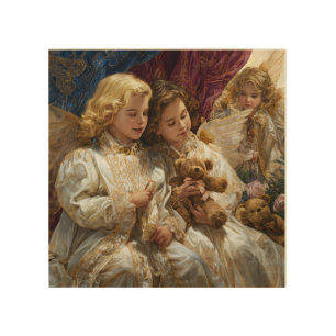 Póster brillante wood wall art