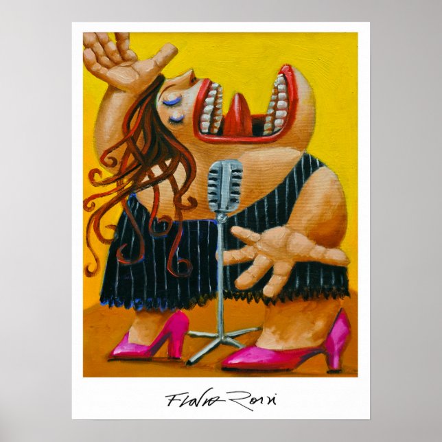 Poster: Cantora by Flavio Rossi Poster (Front)