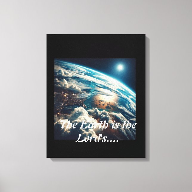 poster canvas print (Front)