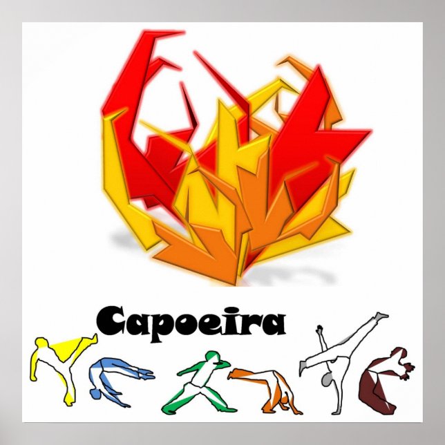 poster capoeira fogo axe (Front)