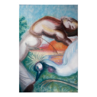 Poster : Cappuera with a Crane