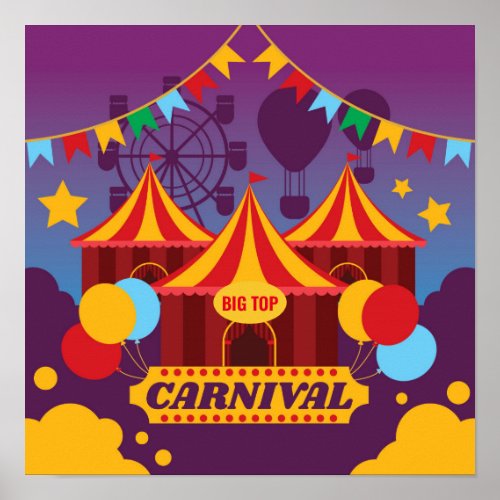 Poster _ Carnival Big Top Tent