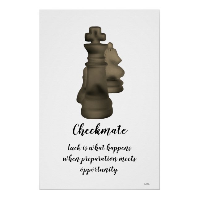 Poster Checkmate (Front)
