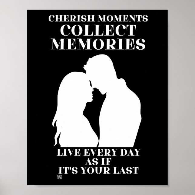 poster  "CHERISH MOMENTS..." (Front)