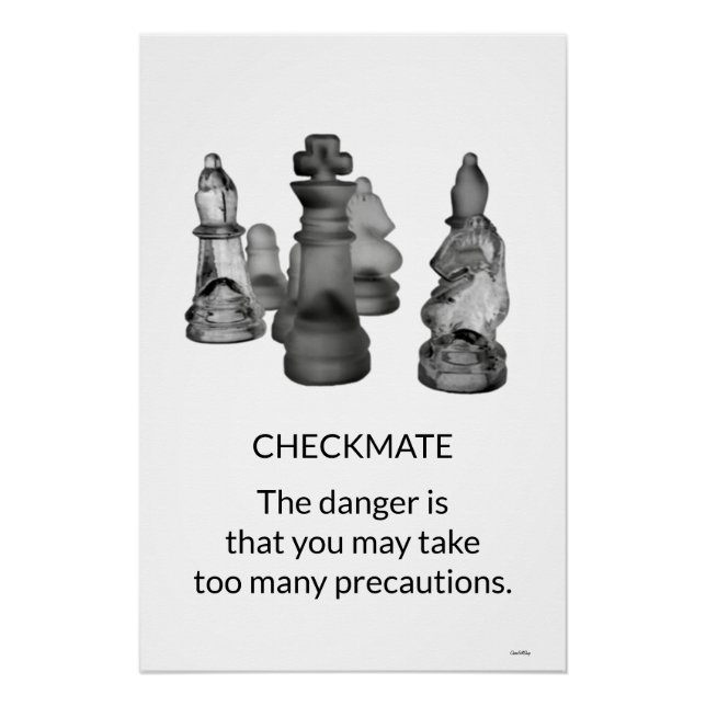 Poster Chess Checkmate (Front)