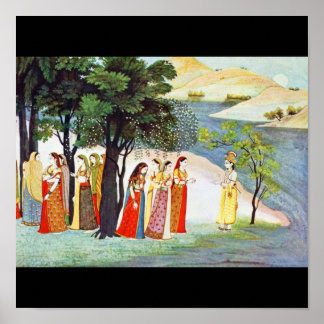 Poster-Classic Art-Indischer Maler 8 Poster