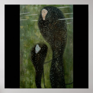 Poster-Classic Art-Klimt-Mermaids Poster
