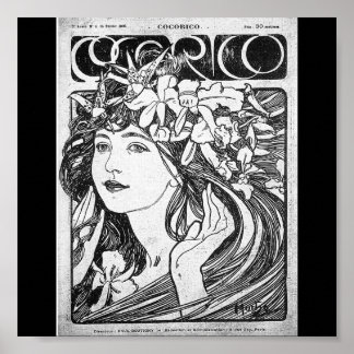 Poster-Classic Art-Mucha 3 Poster