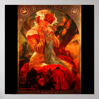 Poster-Classic Art-Mucha 4 Poster