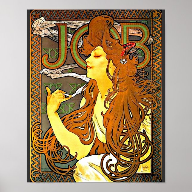 Poster-Classic/Vintage-Alphonse Mucha 109 Poster (Front)