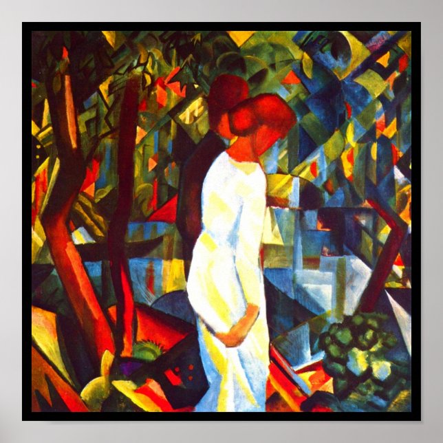 Poster-Classic/Vintage-August Macke 14 Poster (Front)