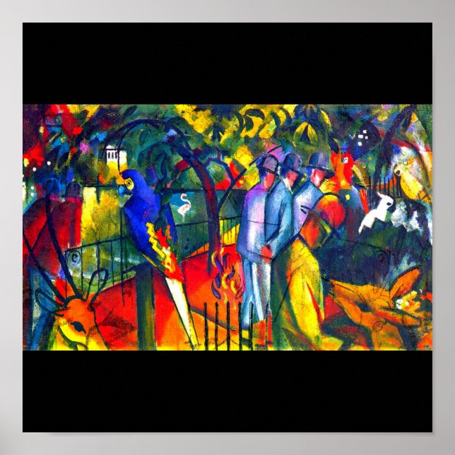 Poster-Classic/Vintage-August Macke 5 Poster (Front)