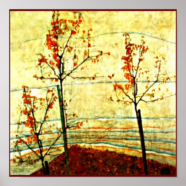 Poster-Classic/Vintage-Egon Schiele 4 Poster (Front)