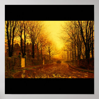 Poster-Classic/Vintage-John Atkinson Grimshaw 15 Poster