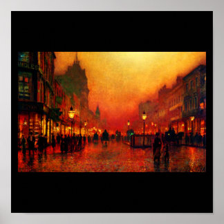 Poster-Classic/Vintage-John Atkinson Grimshaw 16 Poster