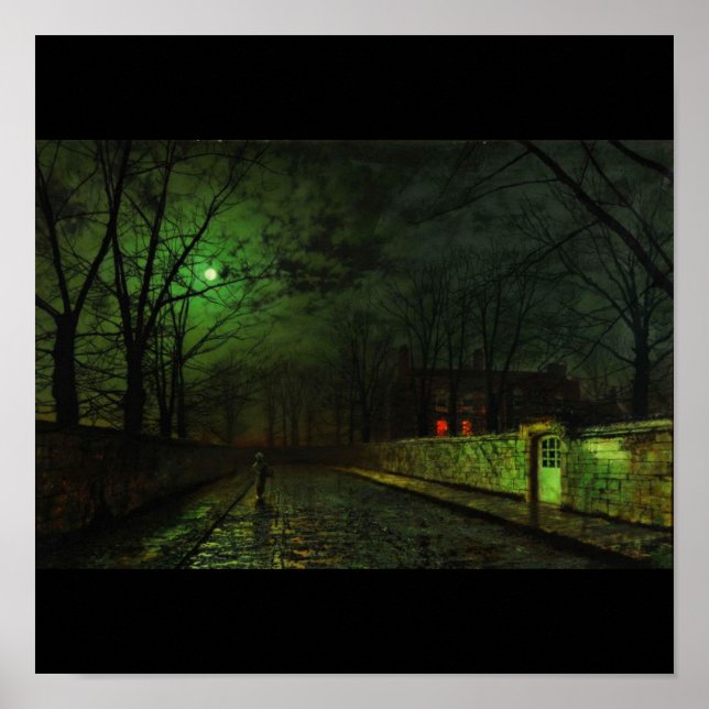 Poster-Classic/Vintage-John Atkinson Grimshaw 2 Poster (Front)