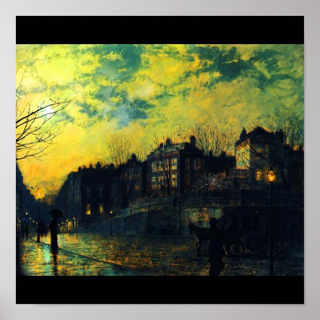 Poster-Classic/Vintage-John Atkinson Grimshaw 32 Poster (Front)