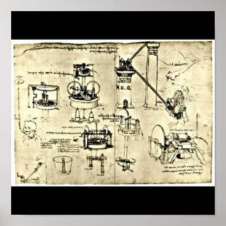 Poster-Classic/Vintage-Leonardo da Vinci 18 Poster