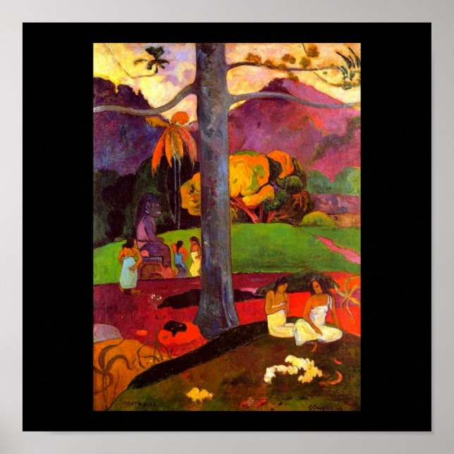 Poster-Classic/Vintage-Paul Gauguin 7 Poster (Front)