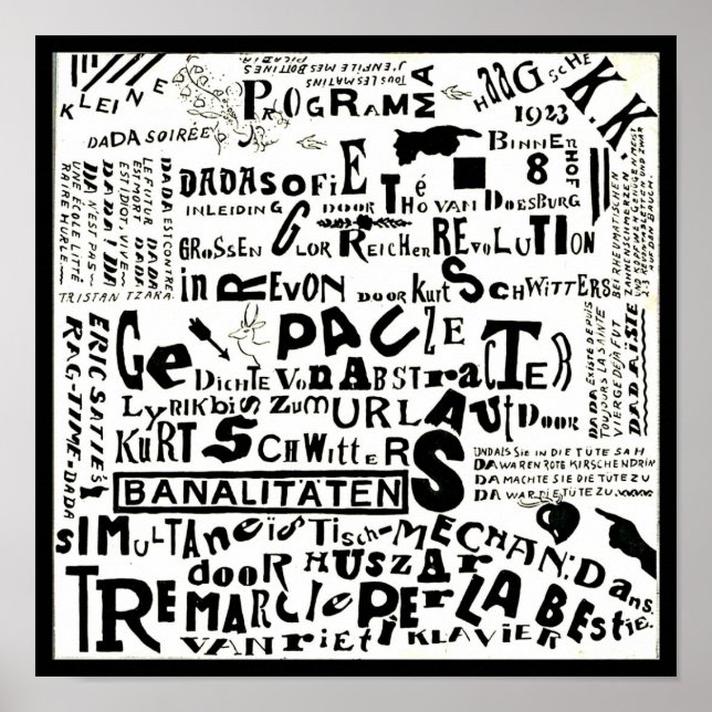 Poster-Classic Vintage-Theo Van Doesburg 27 Poster (Front)