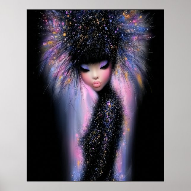 Poster Cosmic Diva Stellar Glow (Front)