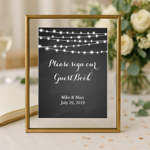 Poster Create your own Chalkboard print