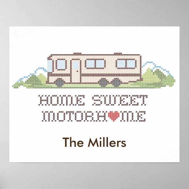 Poster -Customize Your Motor Home (Front)