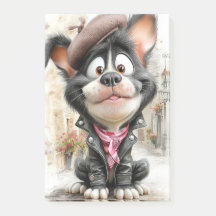 Poster Cute Rebel Puppy Dog