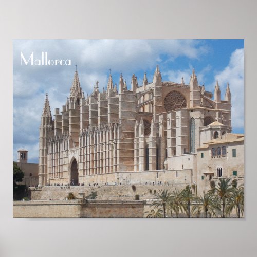 pster de la Catedral de Palma de Mallorca Poster