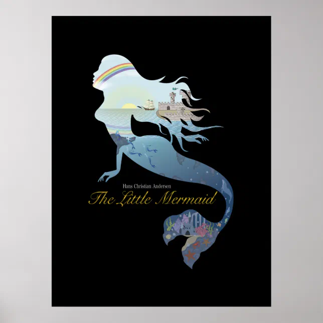 Póster De La Sirenita The Little Mermaid Poster Zazzle