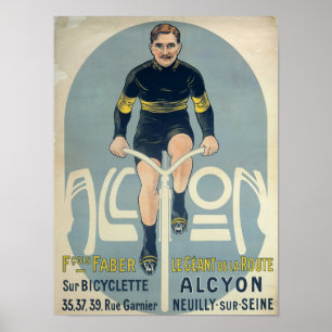 Poster depicting Francois Faber