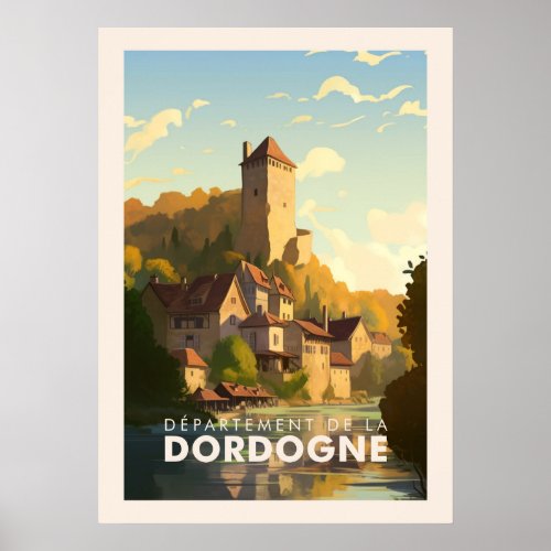 Poster _ Dordogne Department _ 24