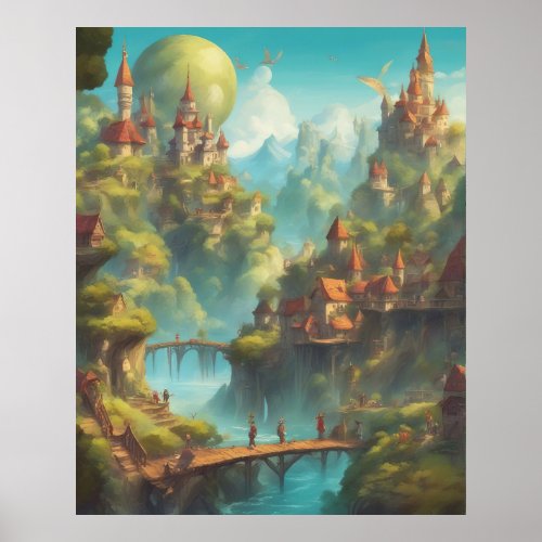 Poster Fantasy Hills