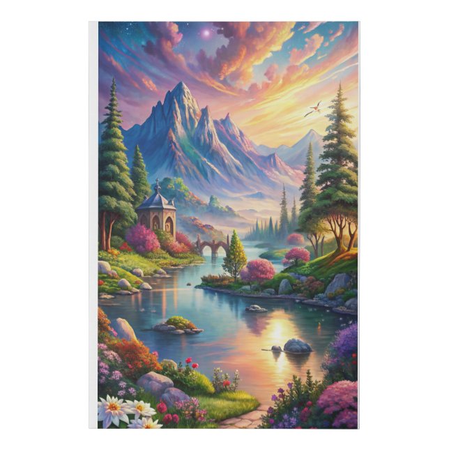 Poster Faux Canvas Print (Front)