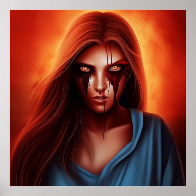 Poster Fille Super-Héros (Front)