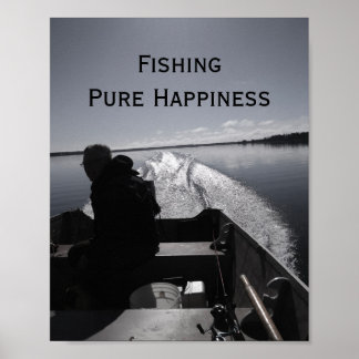 Poster - Fishing Pure Happiness
