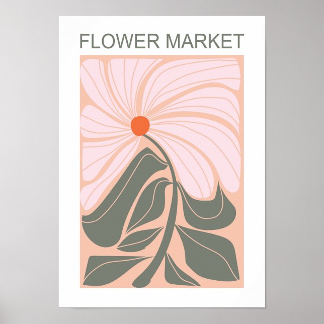 Poster Flower Market A3 (Front)