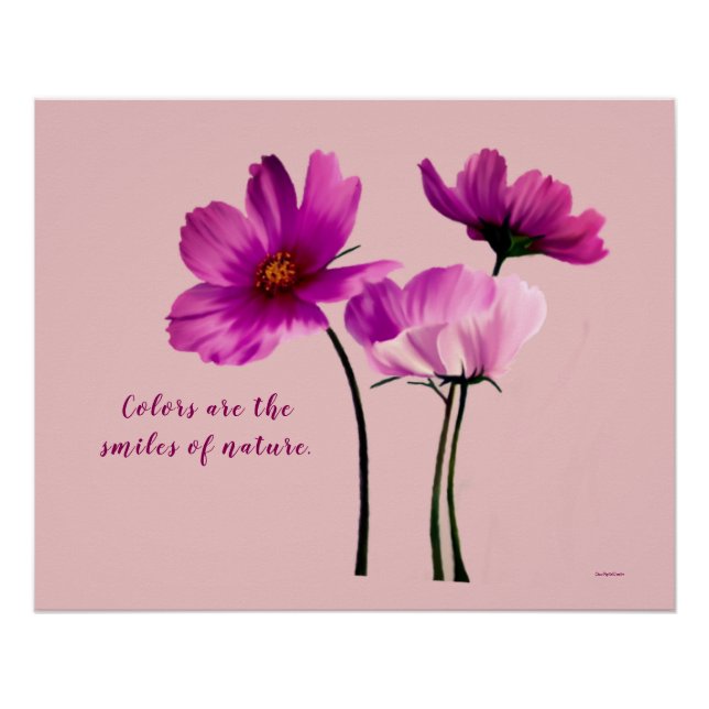 Poster Flowers (Front)