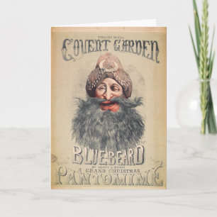 Poster for a Christmas pantomime Holiday Card