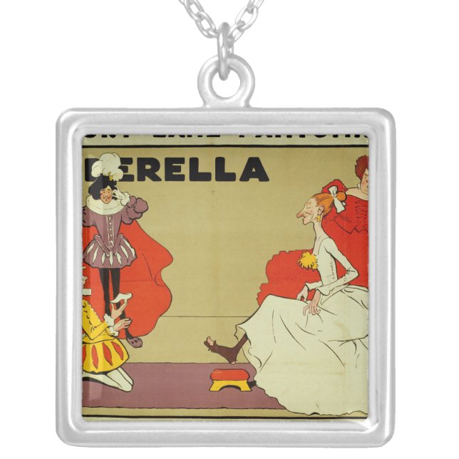 Poster for 'Cinderella' Silver Plated Necklace (Front)