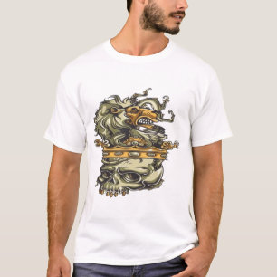 Poster for Sale with the work "LION KING SKULL - B T-Shirt