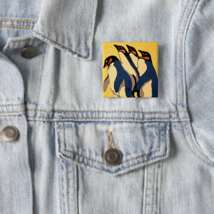 Poster For Subway Transportation To The London Zoo Button