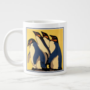 Poster For Subway Transportation To The London Zoo Giant Coffee Mug