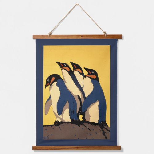 Poster For Subway Transportation To The London Zoo Hanging Tapestry
